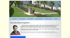 Desktop Screenshot of huzurailesitesi.com